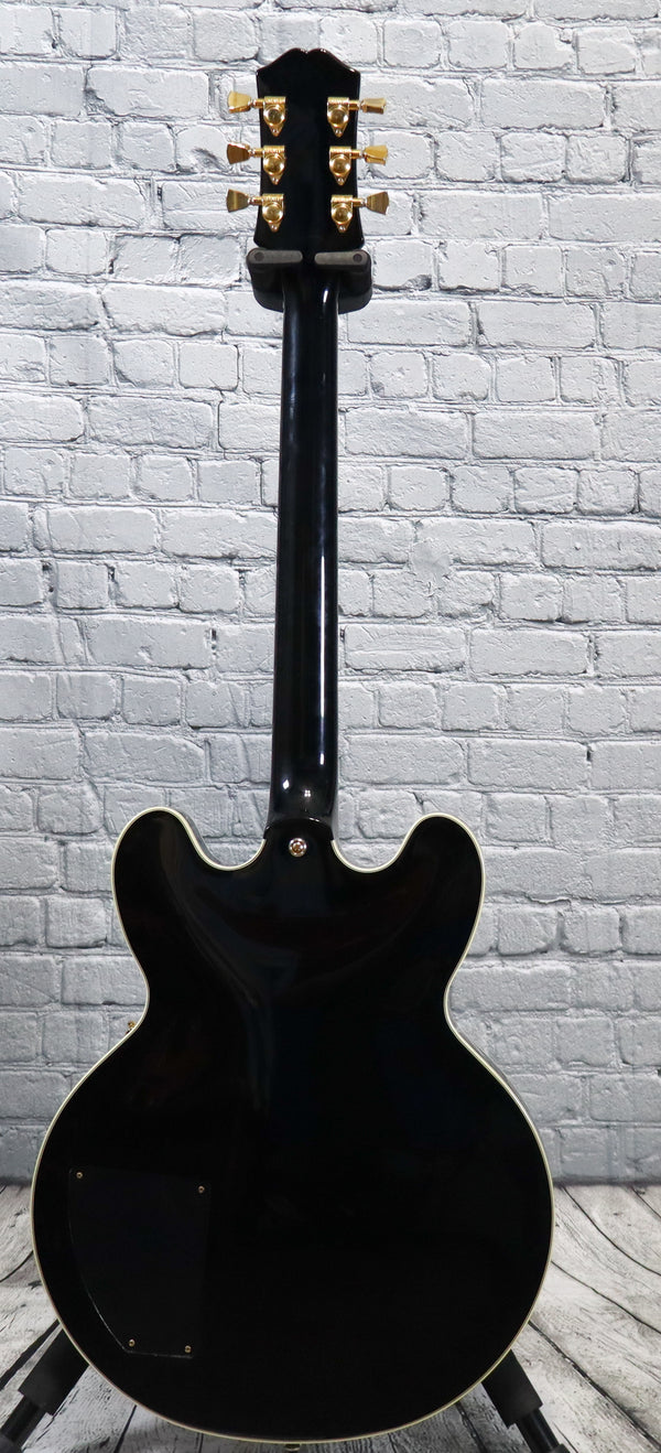 Epiphone B.B. King Lucille Semi-Hollow Electric Guitar W/Gibson Pickups-Ebony