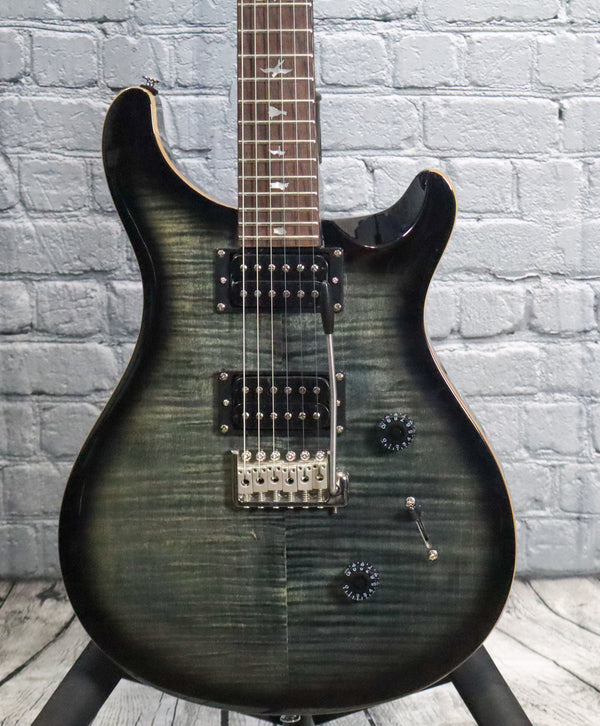 PRS SE Custom 24 Electric Guitar-Charcoal Burst