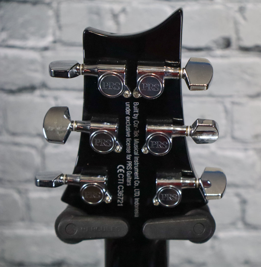 PRS SE Custom 24 Electric Guitar-Charcoal Burst