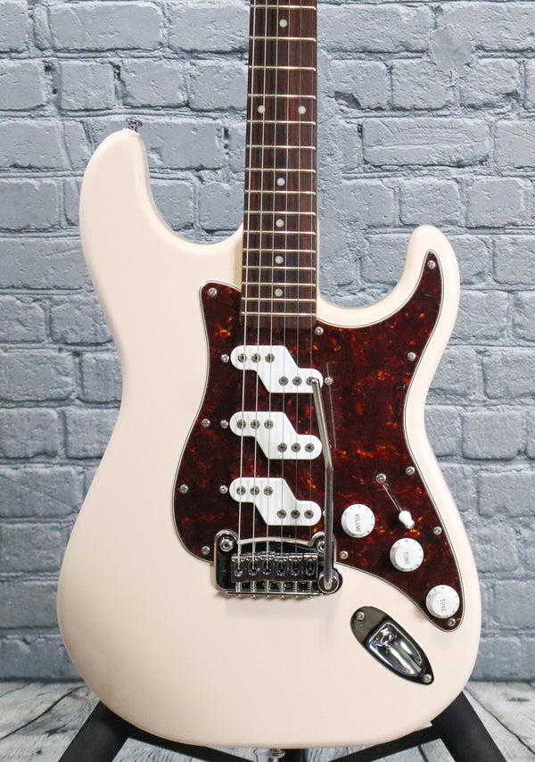 G&L Tribute Comanche Electric Guitar-Olympic White
