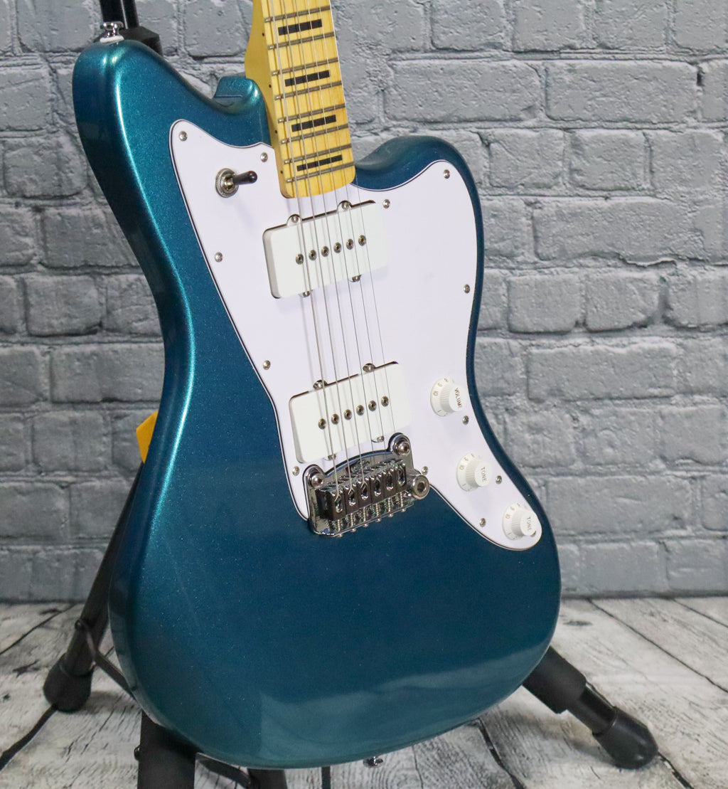 G&L Tribute Doheny Electric Guitar-Emerald Blue