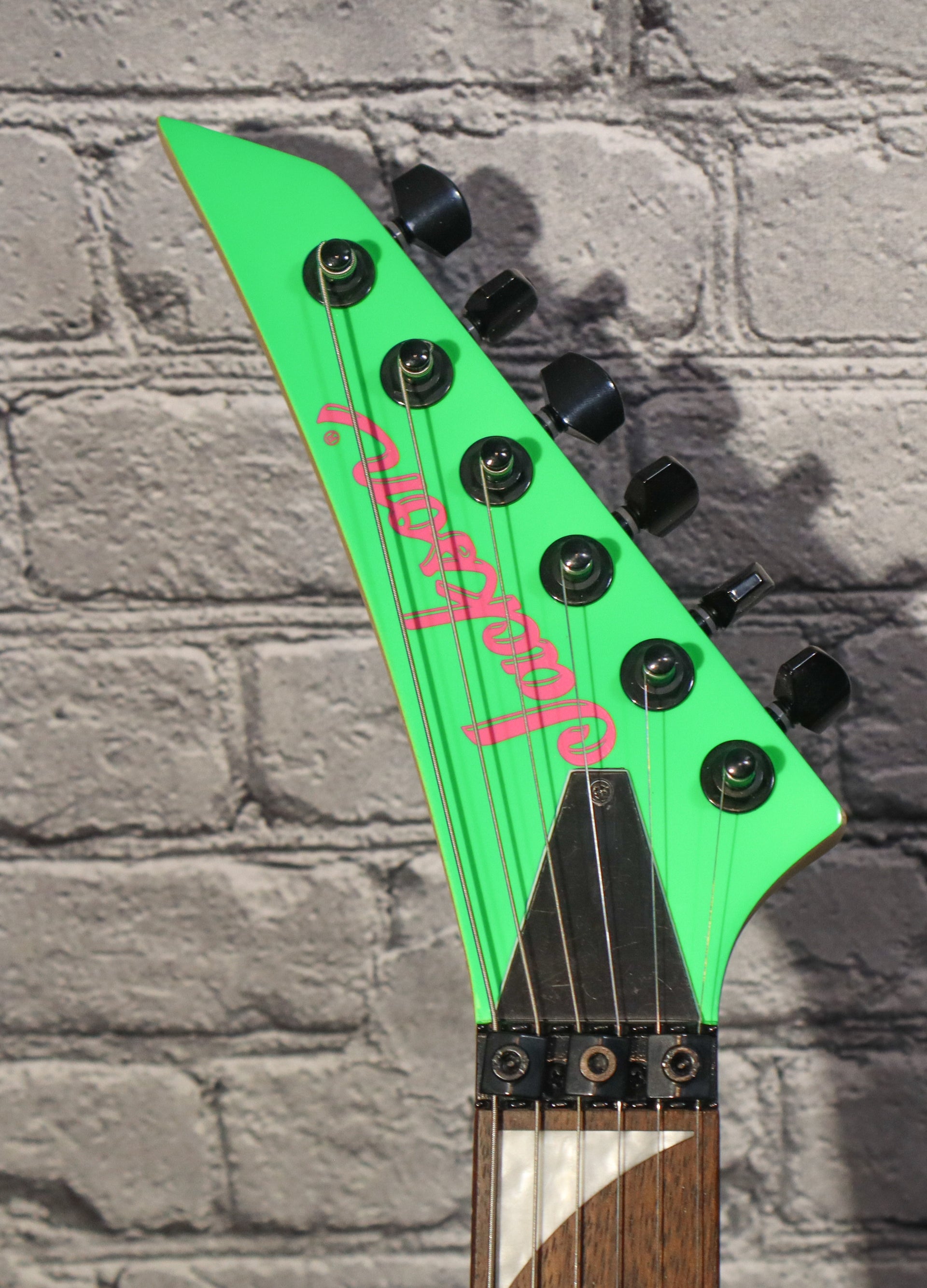 Jackson DK3XR HSS electric guitar-neon green