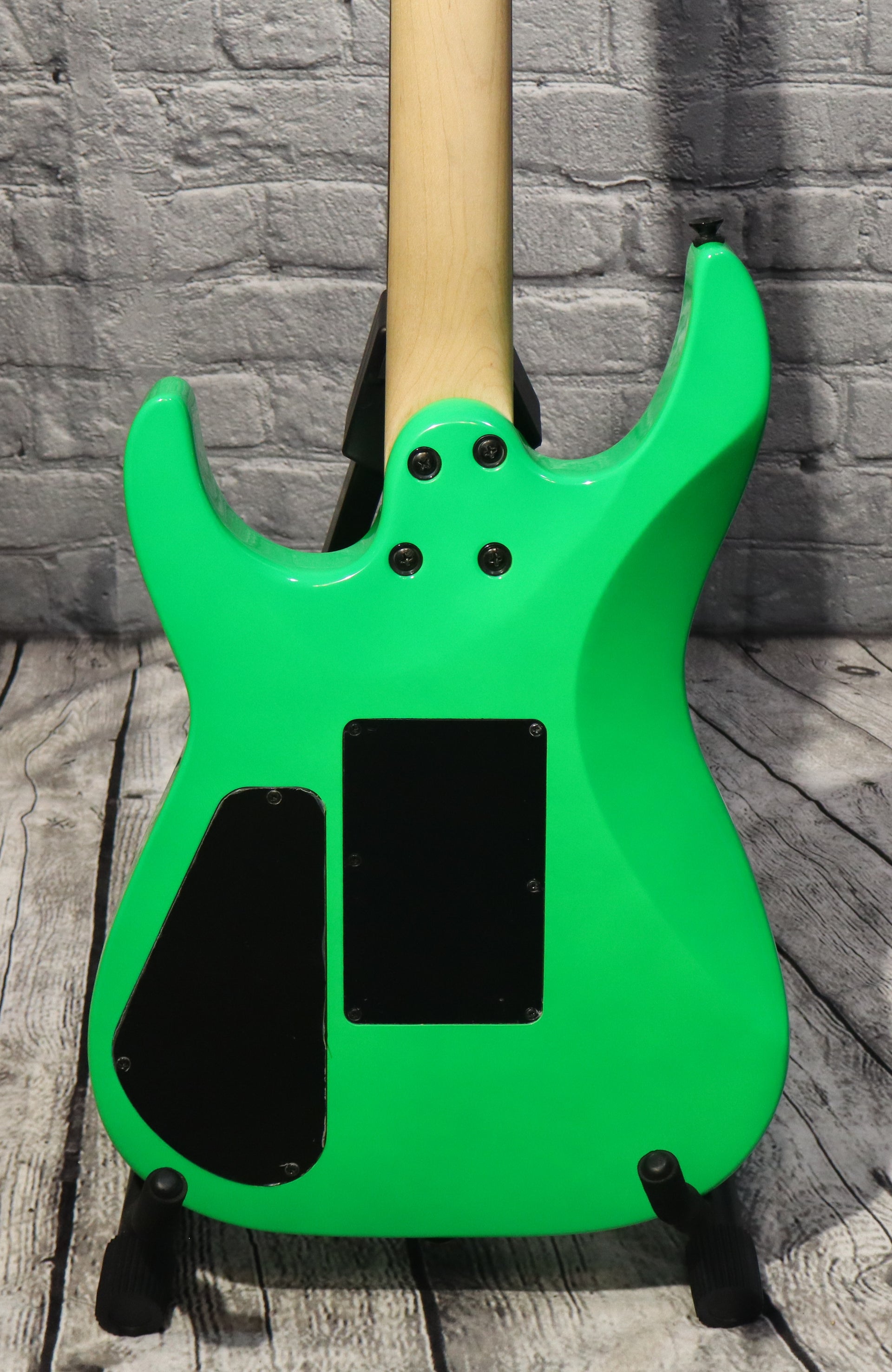 Jackson DK3XR HSS electric guitar-neon green