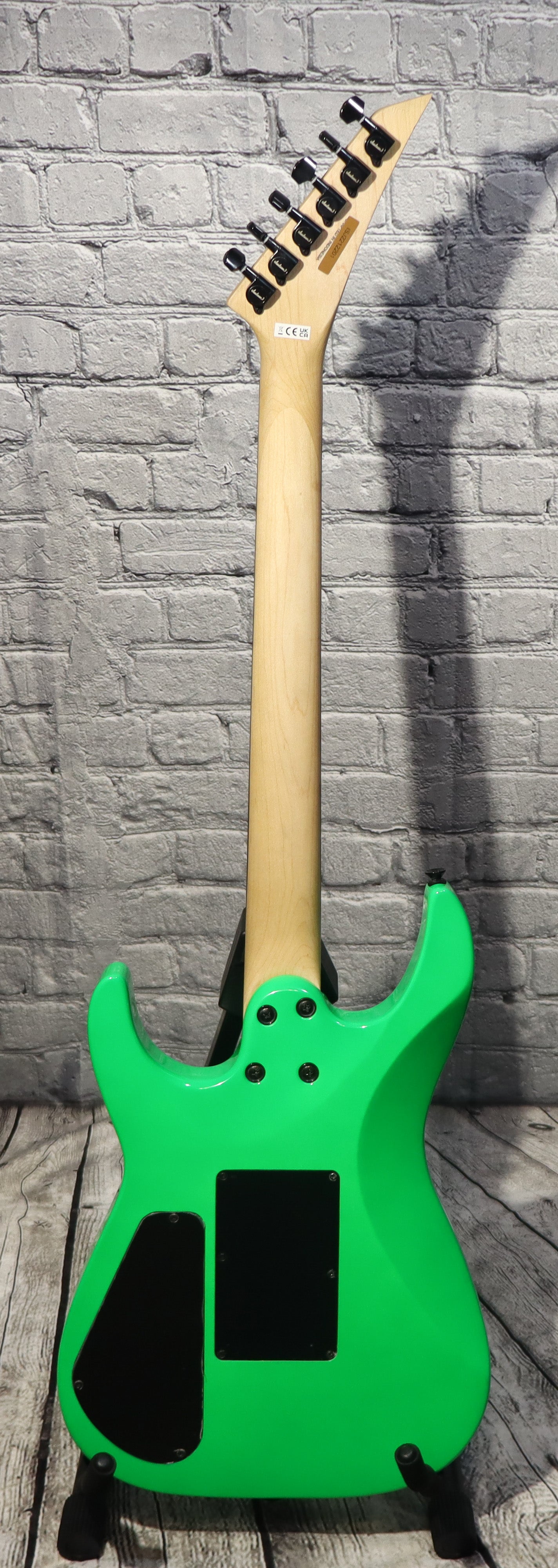 Jackson DK3XR HSS electric guitar-neon green