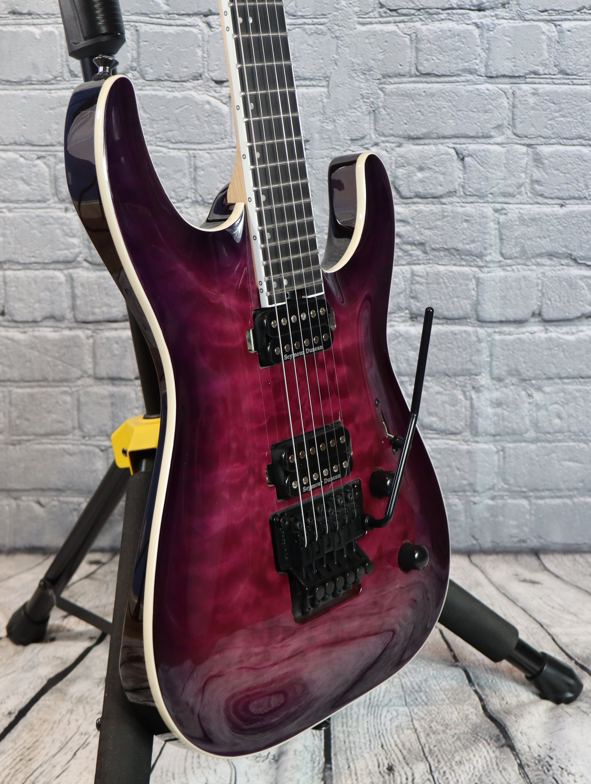 Jackson Pro Plus Series Dinky DKAQ-Transparent Purple