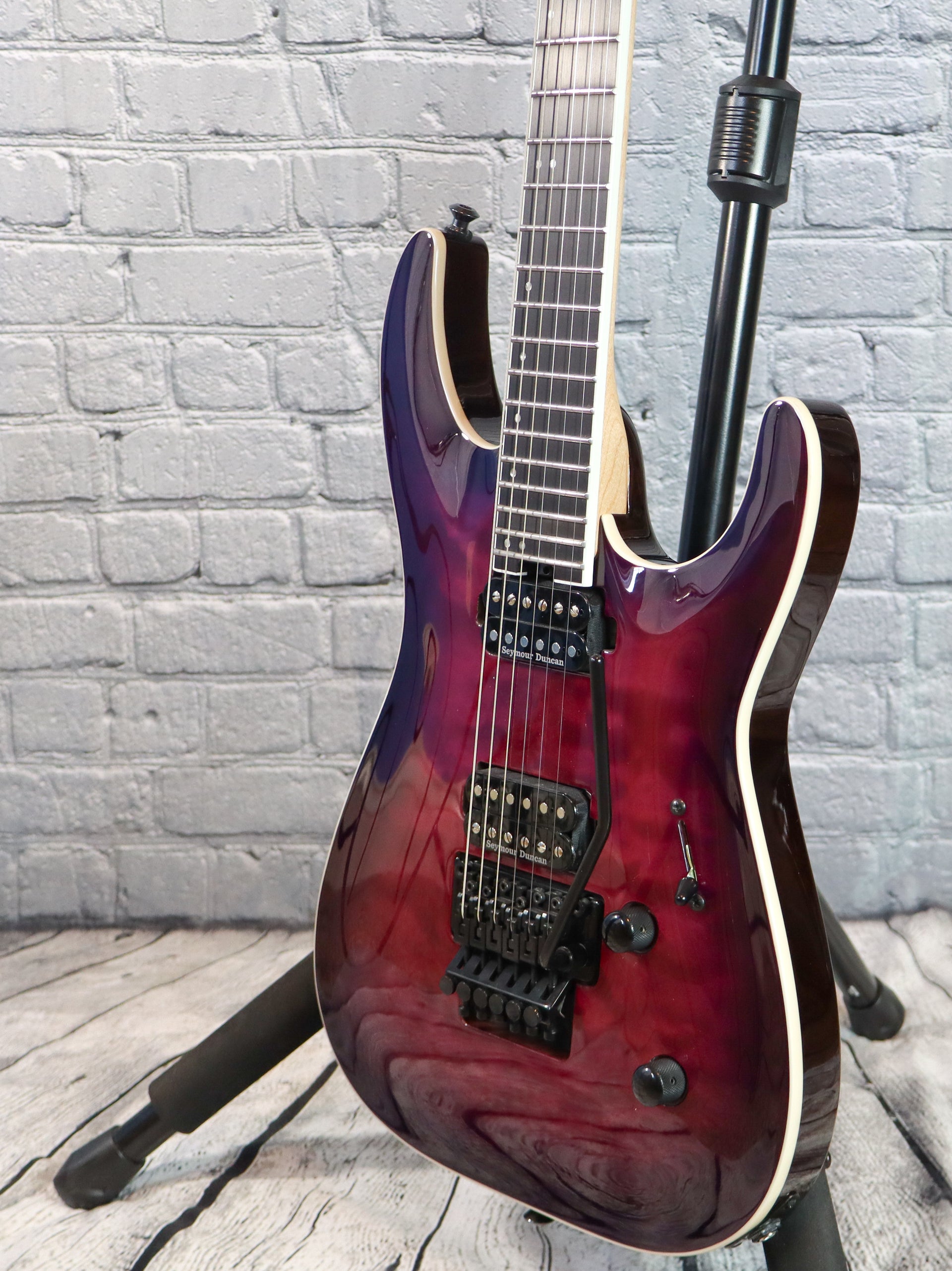 Jackson Pro Plus Series Dinky DKAQ-Transparent Purple
