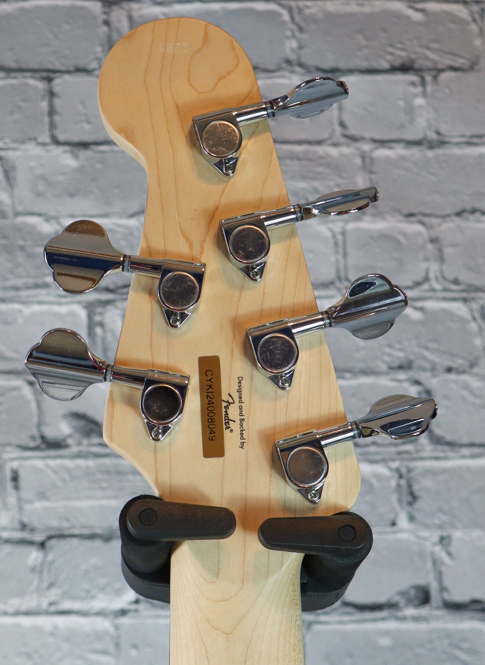 Squier Affinity Jazz Bass VI-Black Metallic