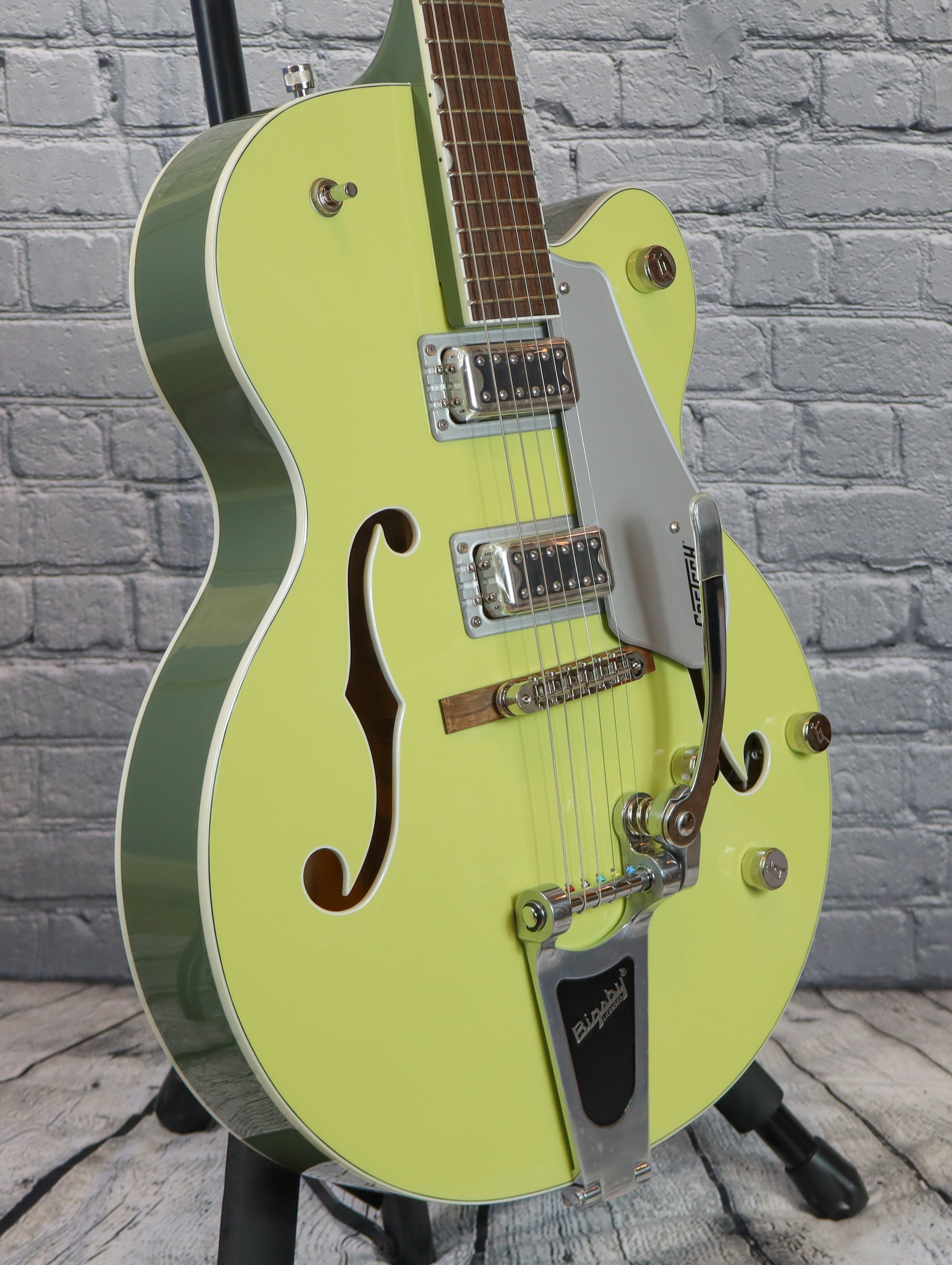 Gretsch G5420T Electromatic Classic Hollowbody Electric Guitar-Two Tone Anniversary Green