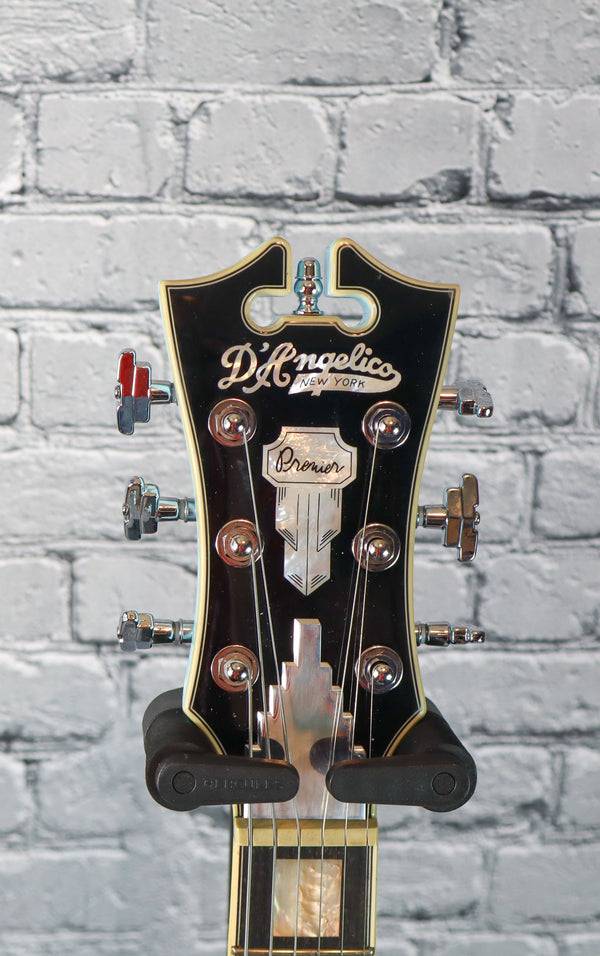 D'Angelico Premier Mini DC Electric Guitar-Sky Blue