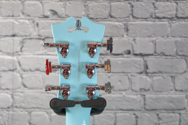 D'Angelico Premier Mini DC Electric Guitar-Sky Blue