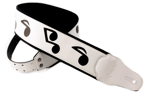 Right On Straps Legend S.R.V White Electric Guitar Strap