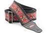 Right On Straps Legends Woodstock II Guitar Strap-Red